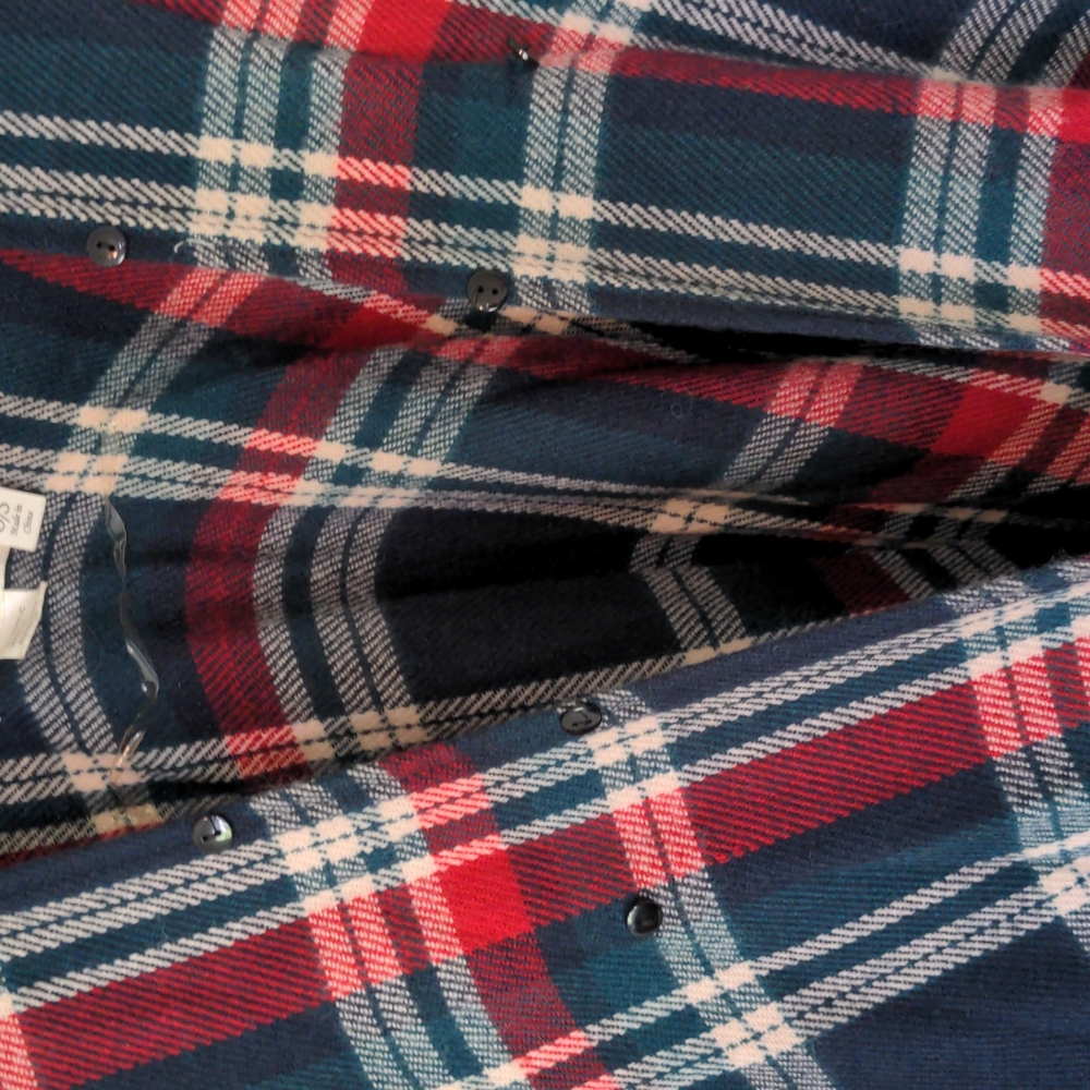 Plaid Francesca's Poncho - Picture 6 of 7